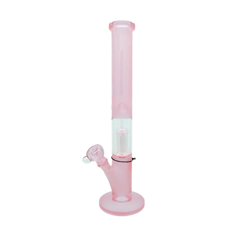 Chongz Glass 46cm 9mm “Once Upon a Time in Dundee” Frosted Pink Bong