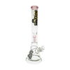 Chongz Glass 46cm “Mighty Mike” Waterpipe Bong with Pink Accents