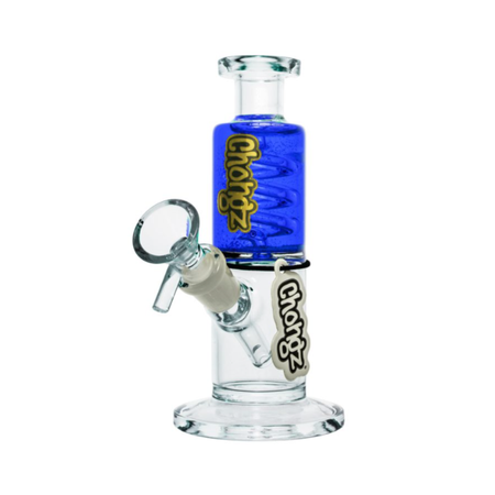 Chongz Glass 15cm “Blue Floyd” Liquid Filled Bong