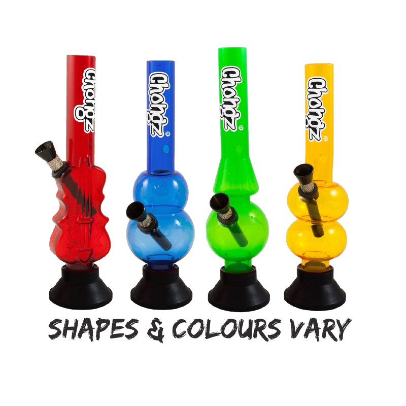 Chongz “J-shway” Mini Bong – 20cm colours vary
