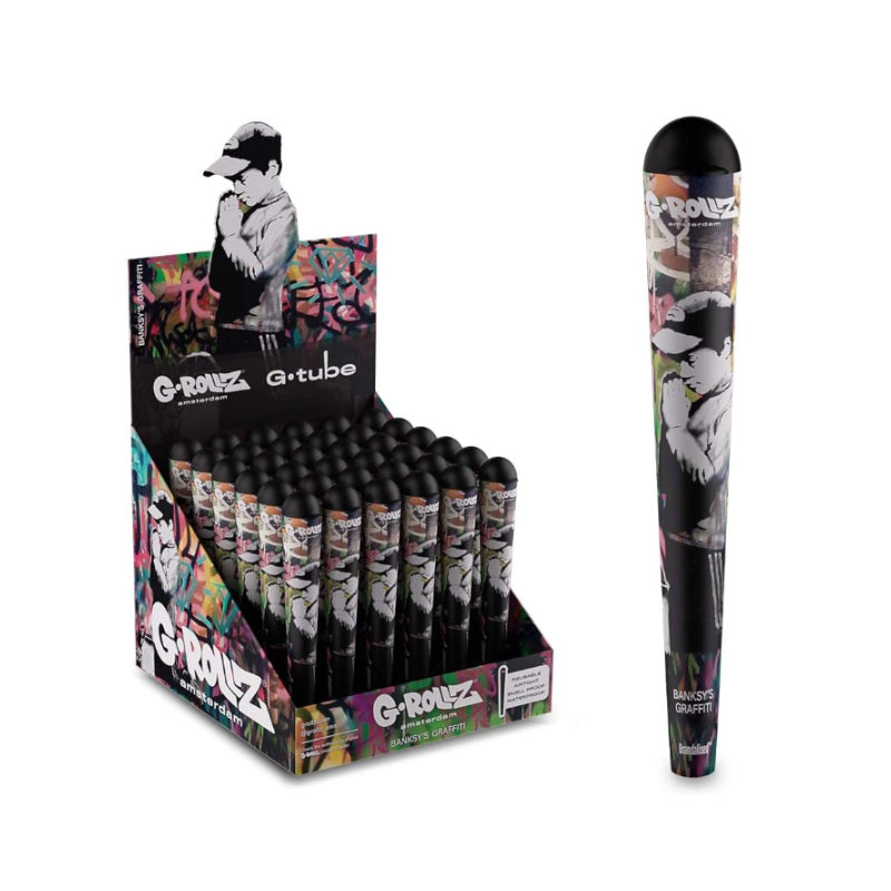 G-Tube | Banksy's Graffiti - Church Of Graffiti Cone Holders Display 36pcs in Display