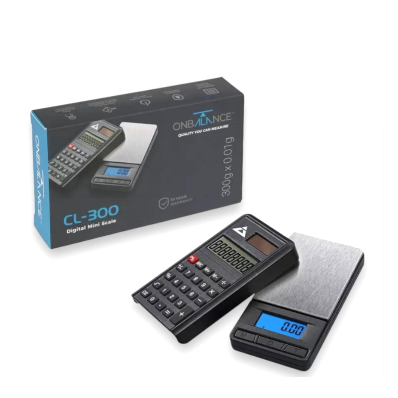 OnBalance CL-300 Digital Scale, 300g x 0.01g Precision, Calculator Function
