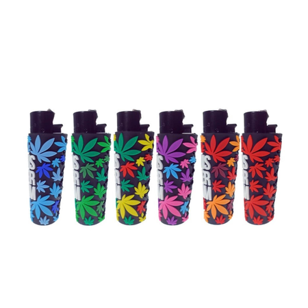 Clipper Amsterdam PVC Cover Lighter – Exclusive 24 Pack