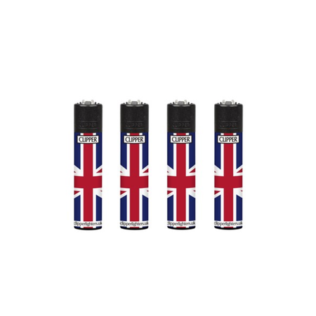 Clipper UNION JACK FLAG CL3A1681UKH X 48 lighters
