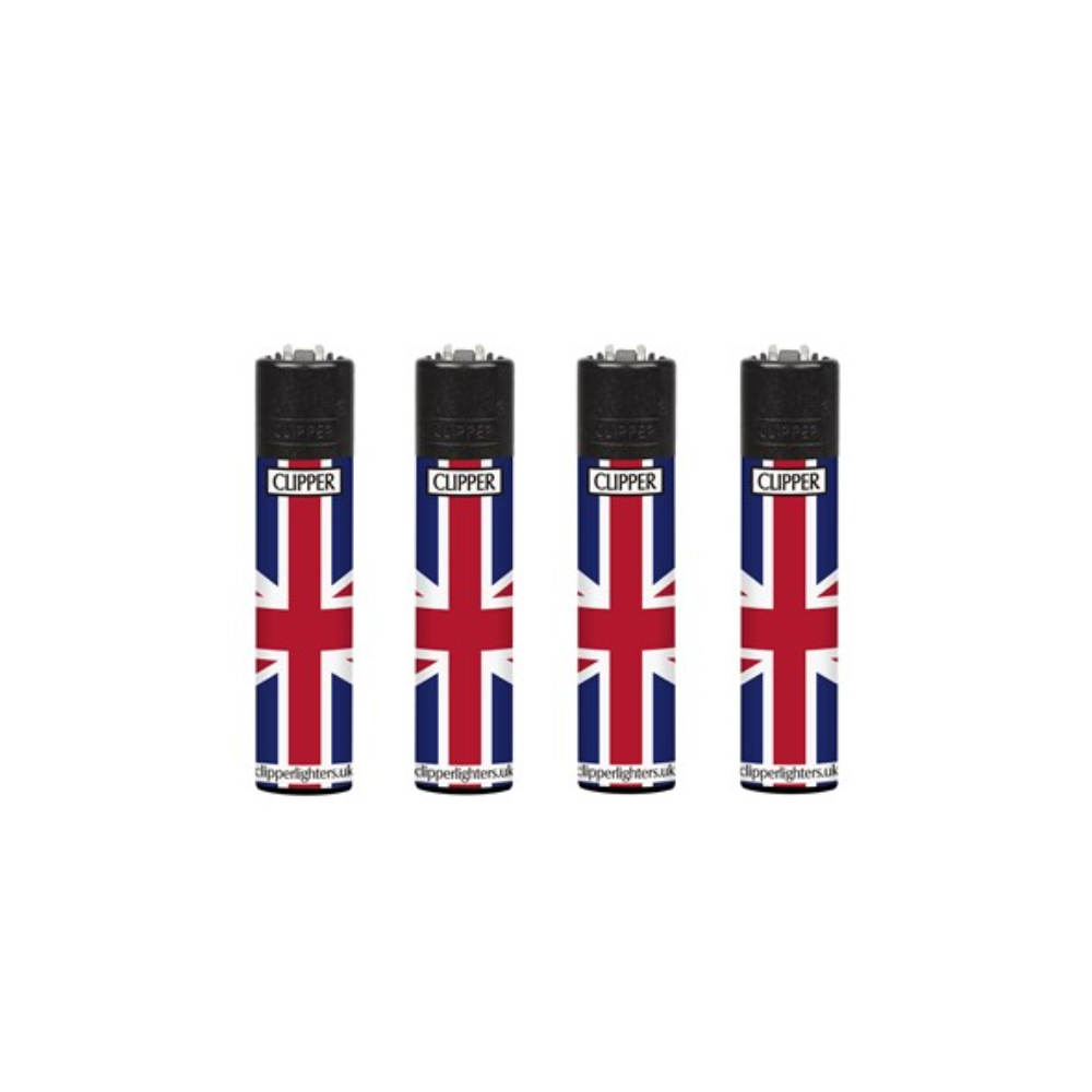 Clipper UNION JACK FLAG CL3A1681UKH X 48 lighters