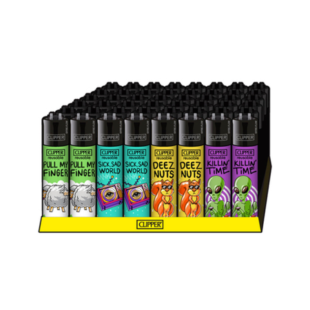 Exclusive Naughty Clipper Classics Flint Large Mix Slogan 4