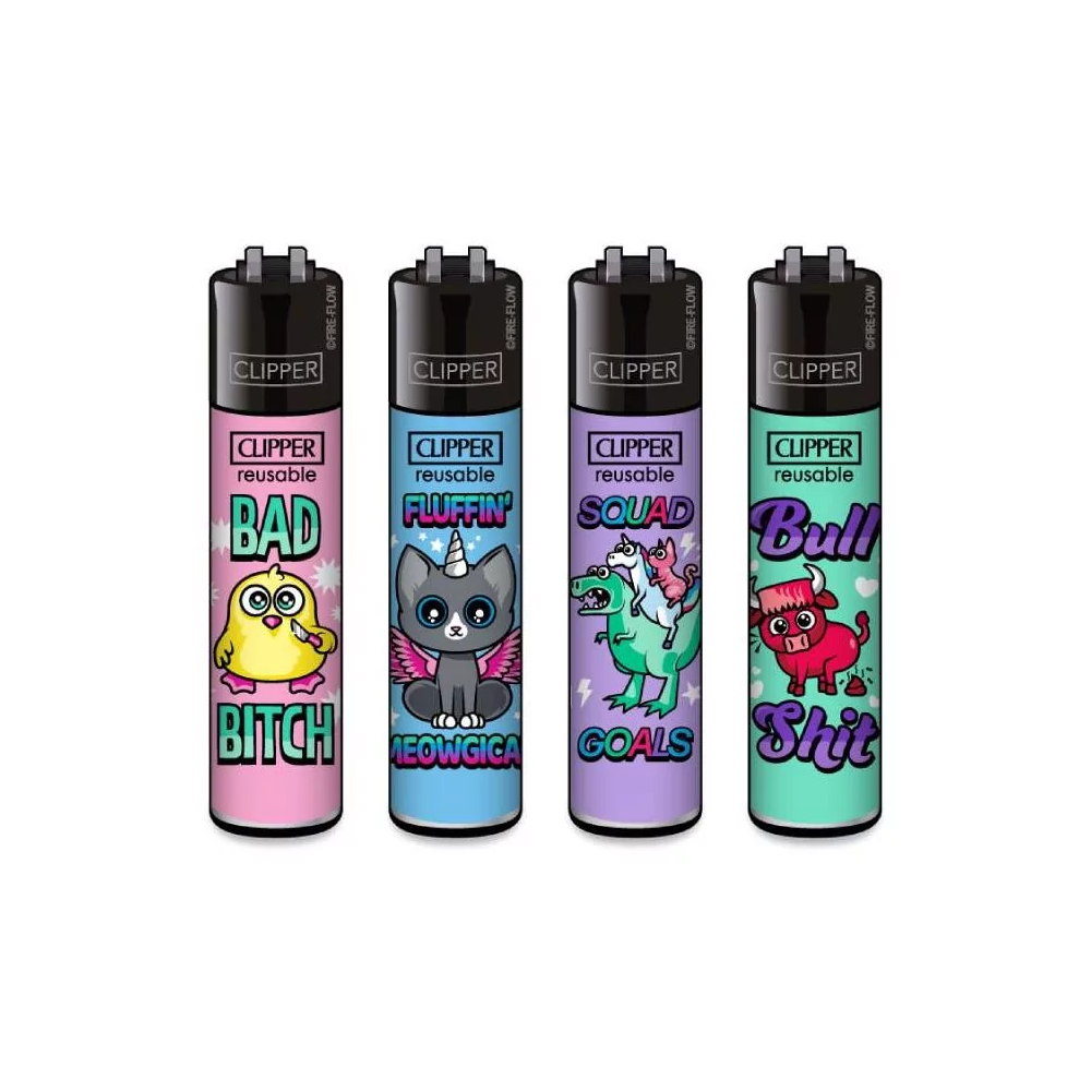 Exclusive Clipper Classics Flint Large Cute Slogan 2