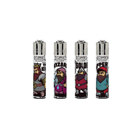 Clipper-Lighter-DWARF-CLAN-CL3A1718UKH-x-48-lighters