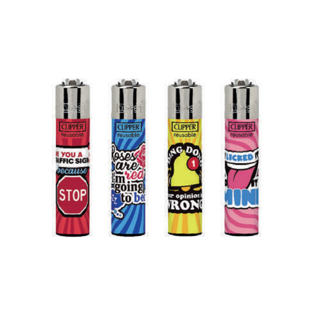 Clipper-Lighter-FUNNY-SENTENCES-CL3A006UKH-x-48-lighters