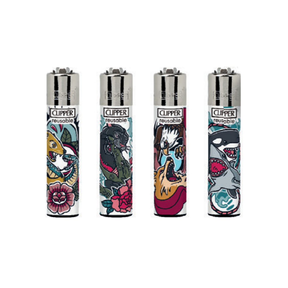 Clipper-Lighter-BATTLE-TATTOO-CL3A1823UKH-x-48-lighters