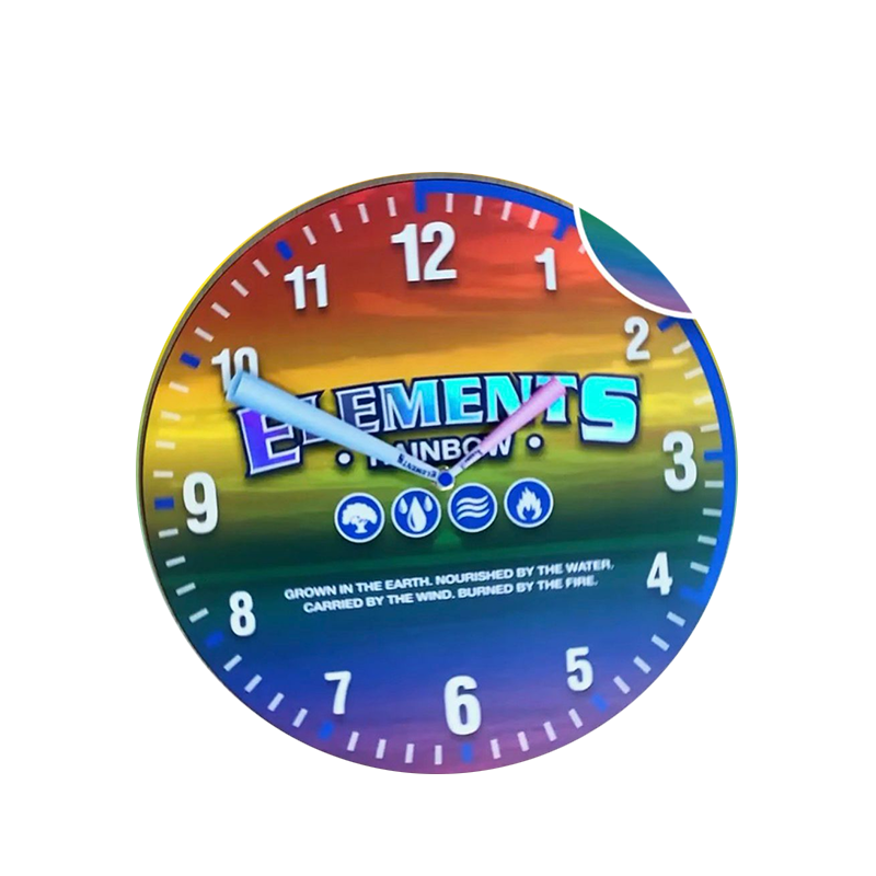 Elements Rainbow Wall Clock x 1