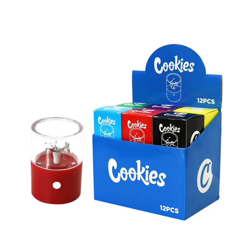 Electric Herb Grinder – Assorted Colours | 12-Piece Display