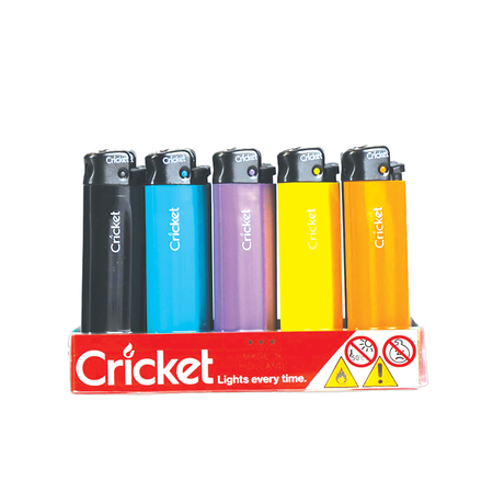 Cricket Classic Disposable Lighters – Assorted Colors ( 25 Pack )