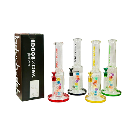 ADOOB X D&K 36cm Dice Dab Glass Bong SM-3338