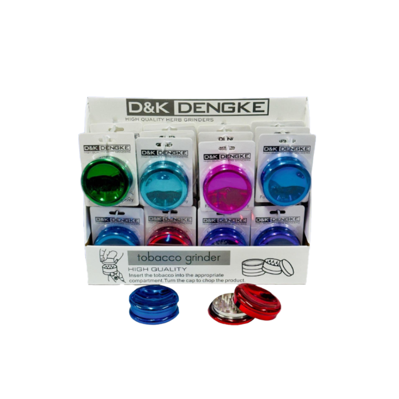 D&K Shiny Metal Grinders 65mm SM-3022 x 24