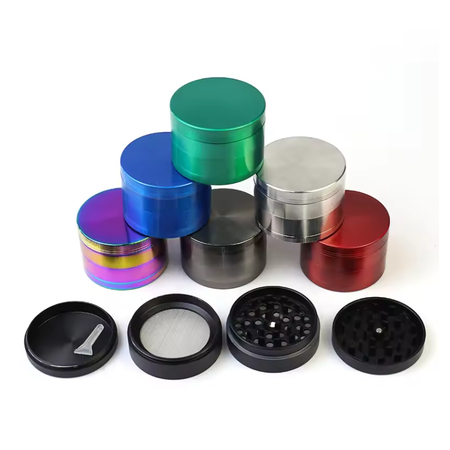 D&K 100mm metal grinder huge - mixed Colours x 1