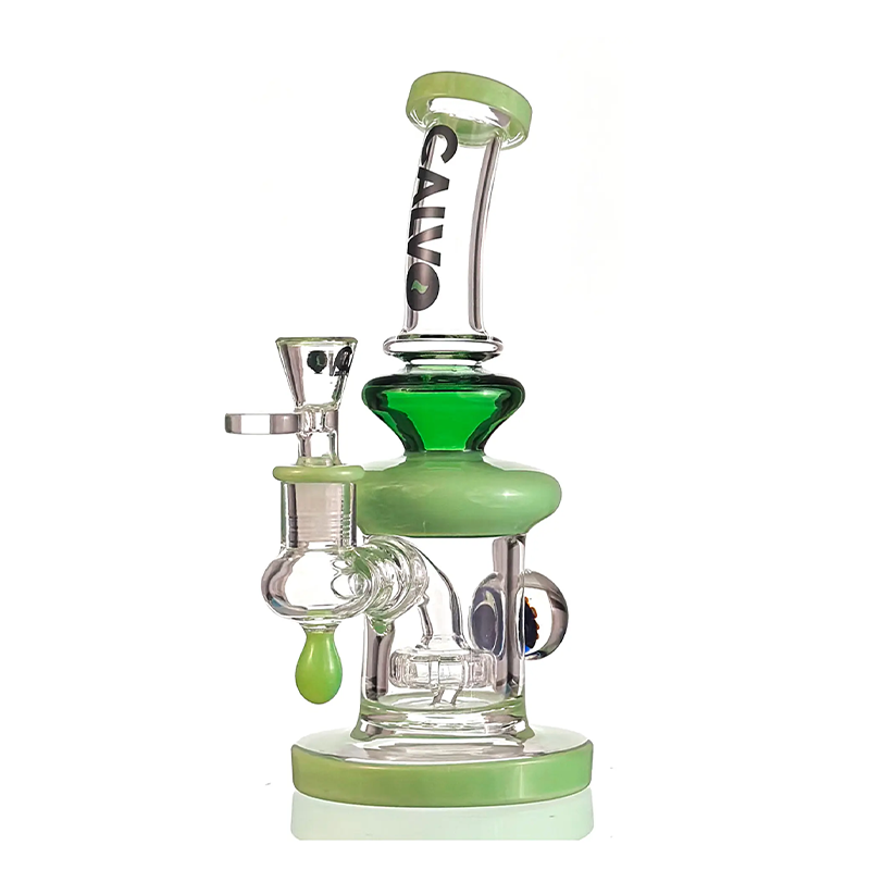 CALVO - IMPLOSION RIG GREEN (H 23CM / Ø X 14MM)
