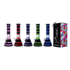 Glass Beaker Bong Diamond-Cut Assorted Colors SS-5212