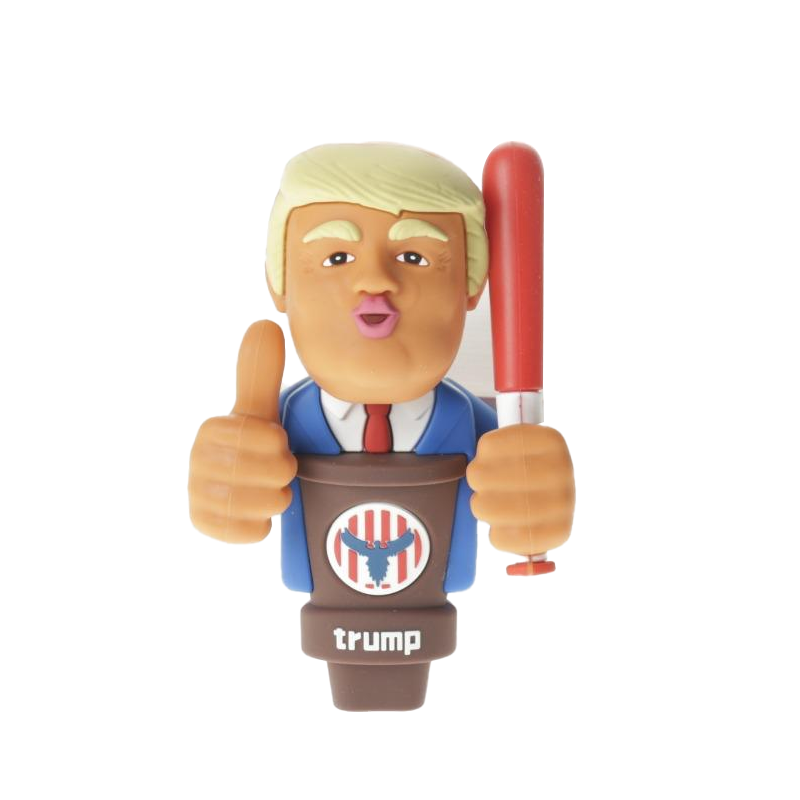 Exclusive Donald Trump 4" Silicone Hand Pipe x 1