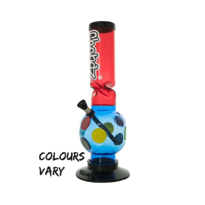 Chongz Acrylic 30cm “Double Wide” Ice Twist Bong (DL2)