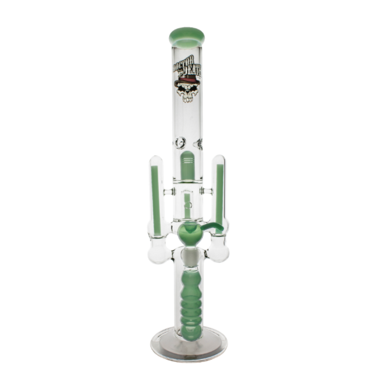 Chongz Dr Death Glass by Chongz 52cm “Biggus Dickus” with Mint Green accents