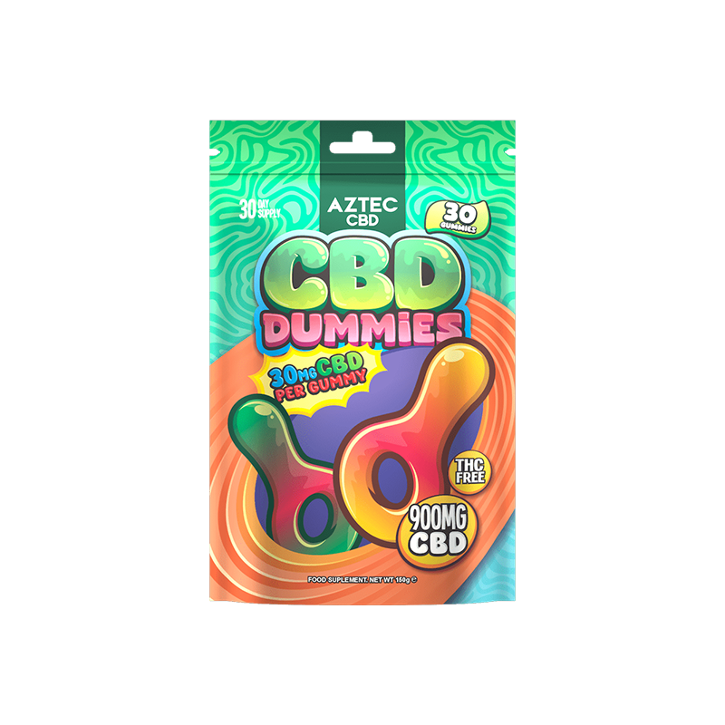 Aztec CBD Dummies Gummies – 900MG