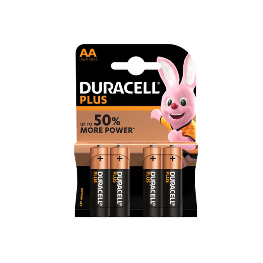 Duracell Battery AA 4 Pack x 20 (full box)