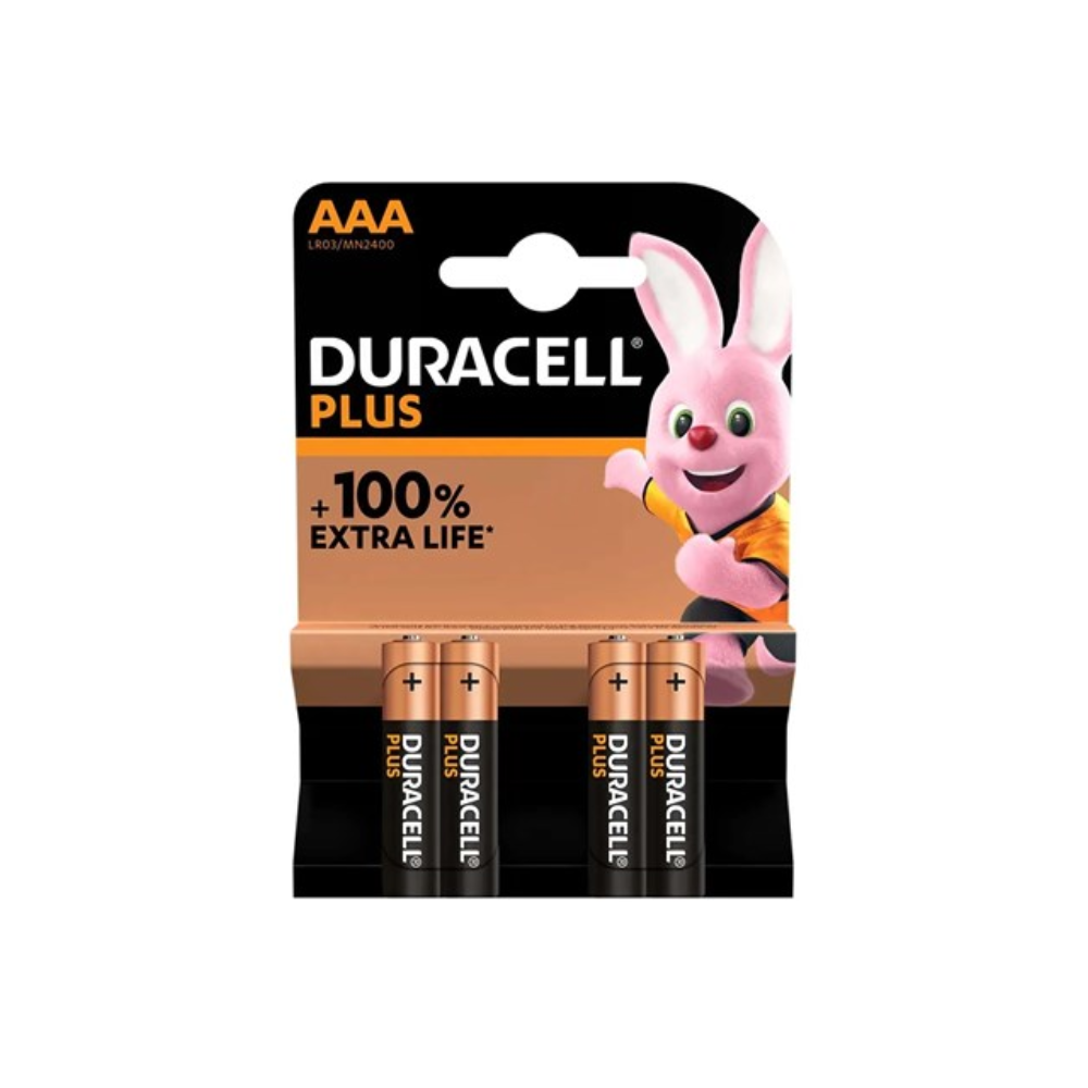 Duracell Battery AAA 4 Pack x 10 (full box)