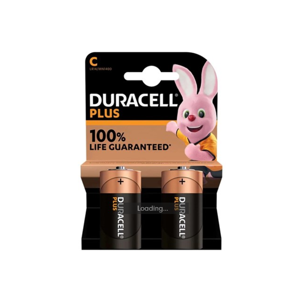 Duracell Battery C 2 Pack x 10 (full box)