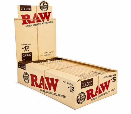 Raw Huge Rolling Papers 30cm 12 inch x 20 packs
