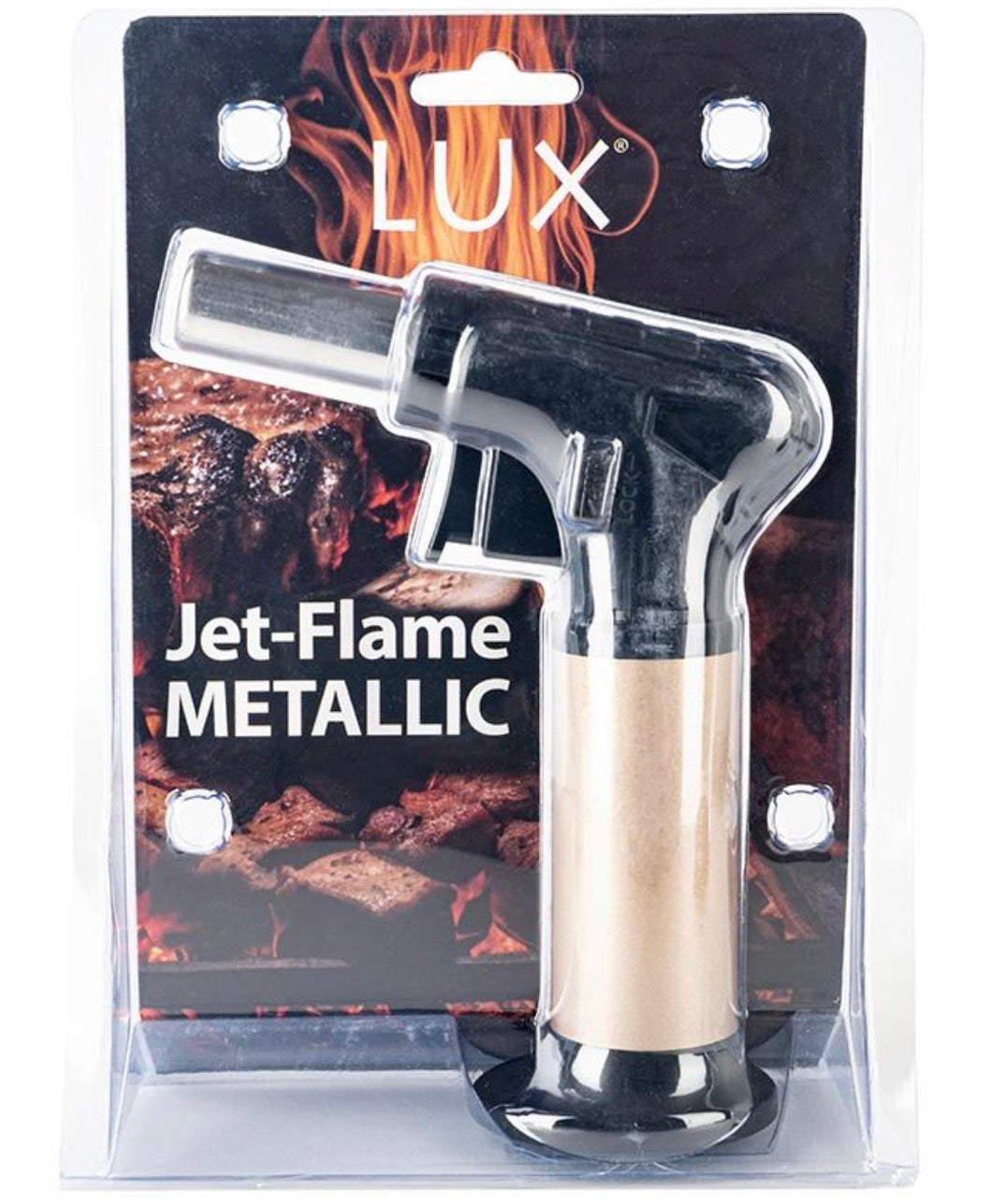 LUX Torch Jet Flame Metallic Solo Blister
