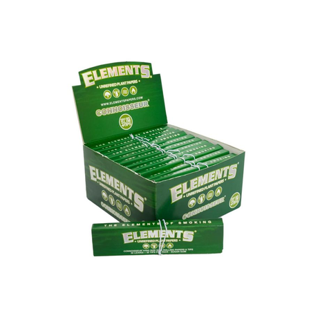 Elements-Green-Connoisseur-King-Size-Slim-Rolling-Papers