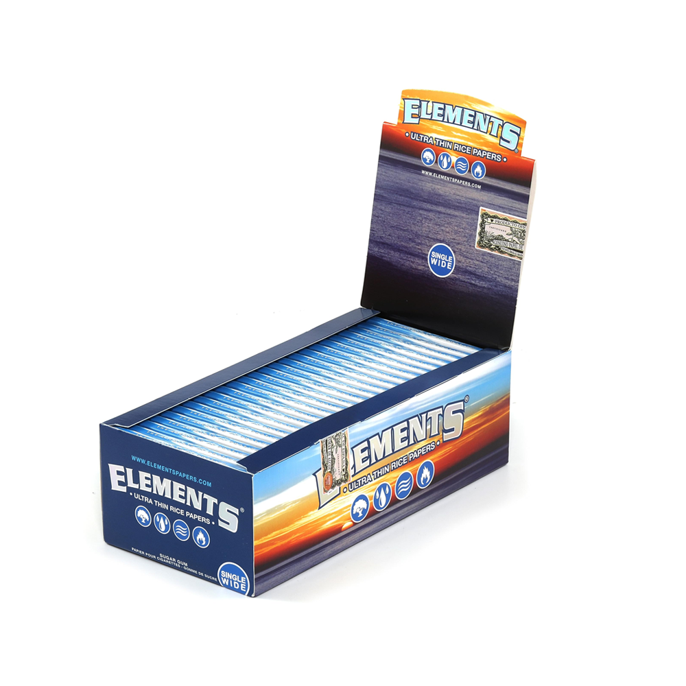 Elements Single Wide Double Window Ultra Thin Rolling Paper