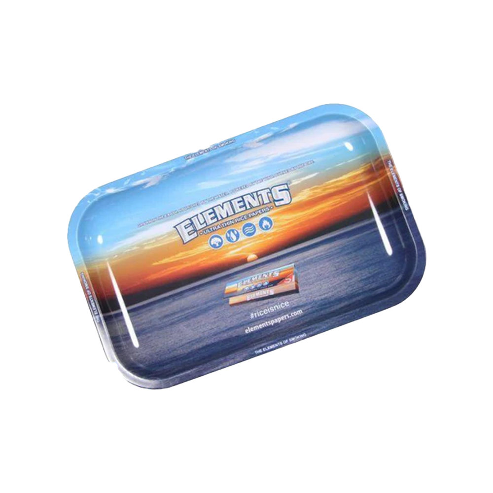 Elements Metal Rolling Trays Blue Small 11inch x 7inch