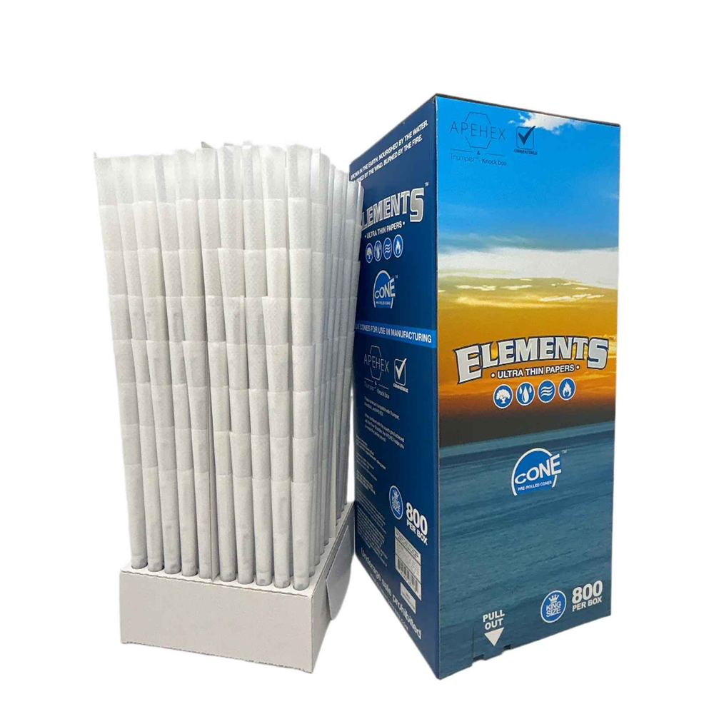 Elements Pre-Rolled Cones 800 King Size