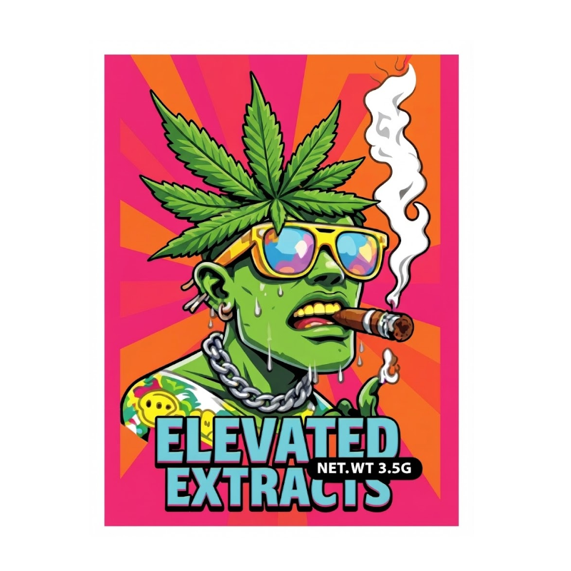 Cali Pack 3.5g – Elevated Extracts Smell-Proof Mylar Storage Bag (50pack)