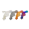 Novelty Pistol Gun Glass Bong Assorted Colours x 1