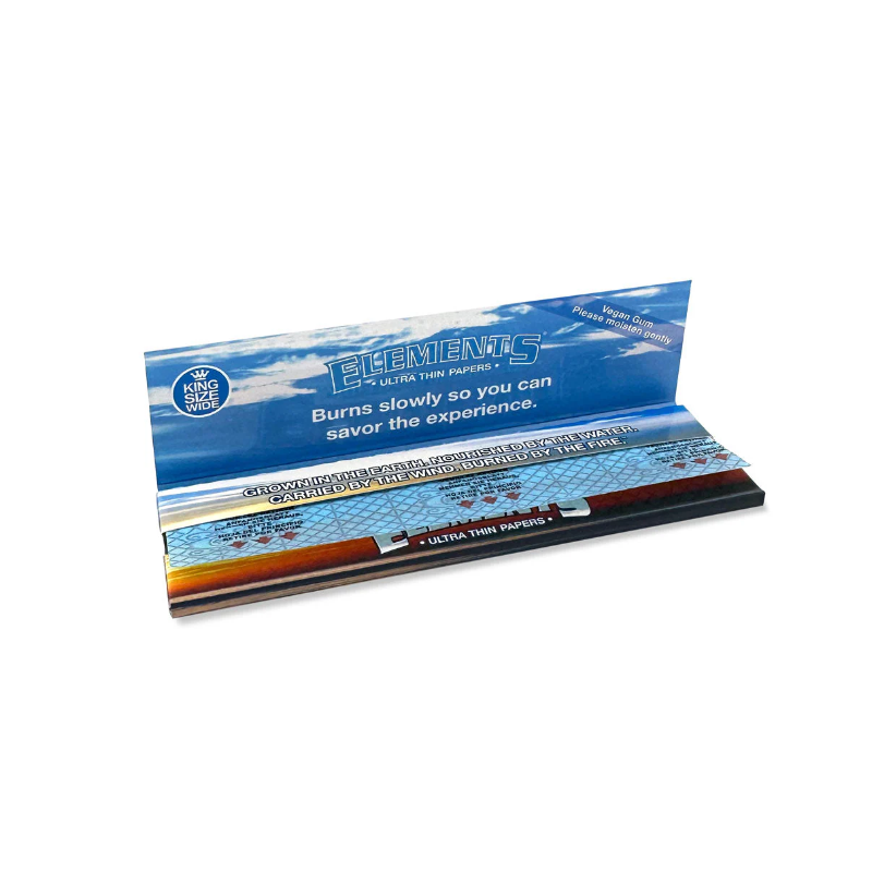 Elements King Size Wide Ultra Thin Papers (none slim) 50 pack