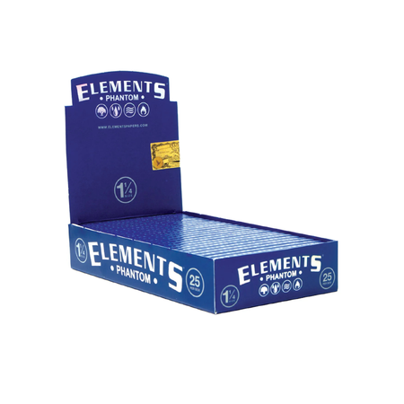 Elements - Phantom Rolling Papers 1 1/4 24pack