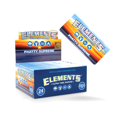 Elements Phatty Supreme Rolling Papers 24 pack