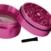 Elements Medium 4 Part Metal Grinder Pink