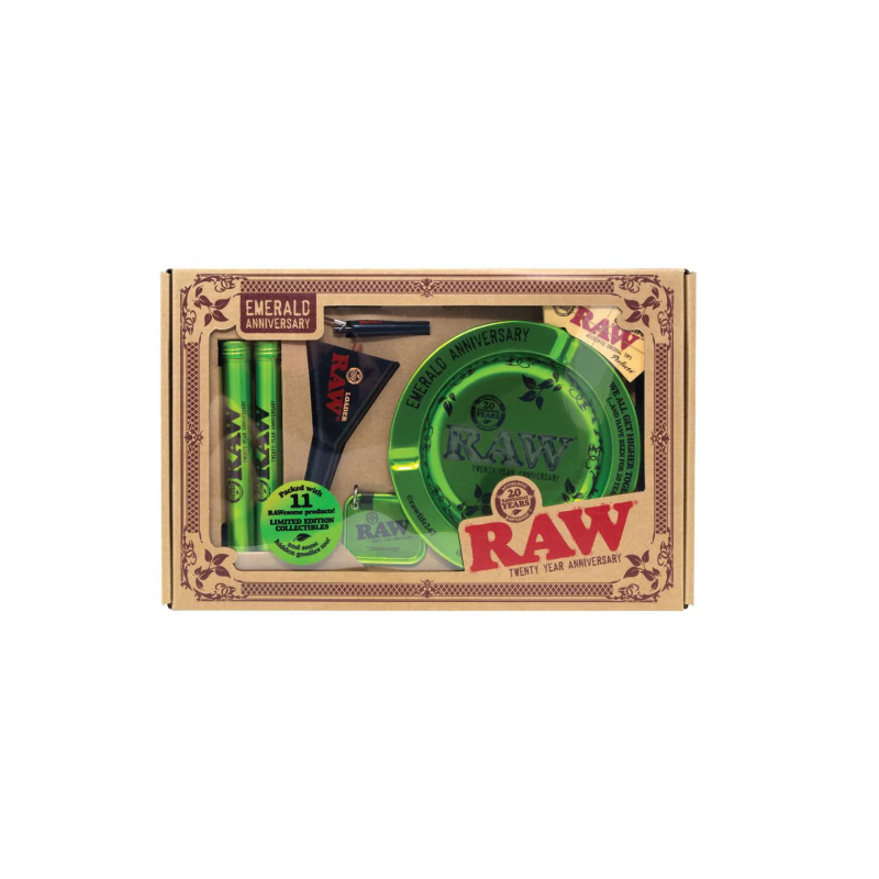 RAW 20th Anniversary Emerald Gift Set Limited Edition x 1