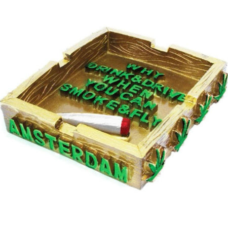 AMSTERDAM Resin Square Ashtray x 1