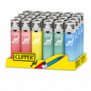 Windproof Clipper Jet Flame Lighter METALLIC GRADIENT x 24 pack CKJ2B022UKH
