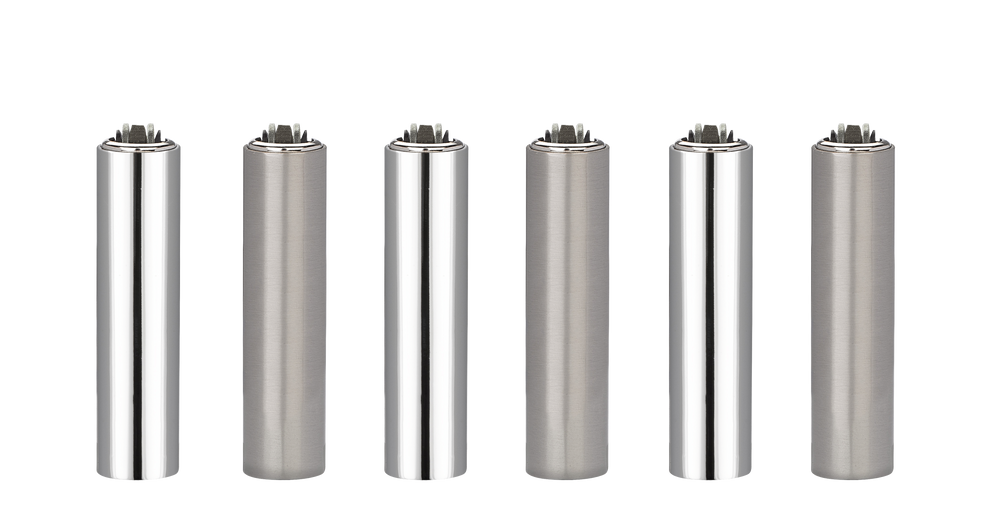 Clipper Lighter SILVER SINGLE FCP0T024UKH 30 Pack