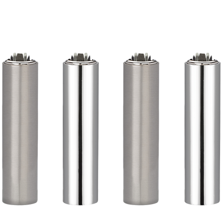 Clipper Lighter SILVER SINGLE FCP0T024UKH 30 Pack