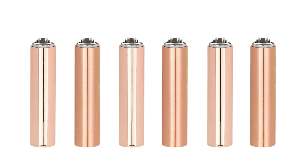 Clipper Lighter Fundas Gold Rose FCP0T079UKH 30 Pack
