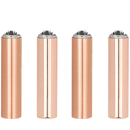 Clipper Lighter Fundas Gold Rose FCP0T079UKH 30 Pack