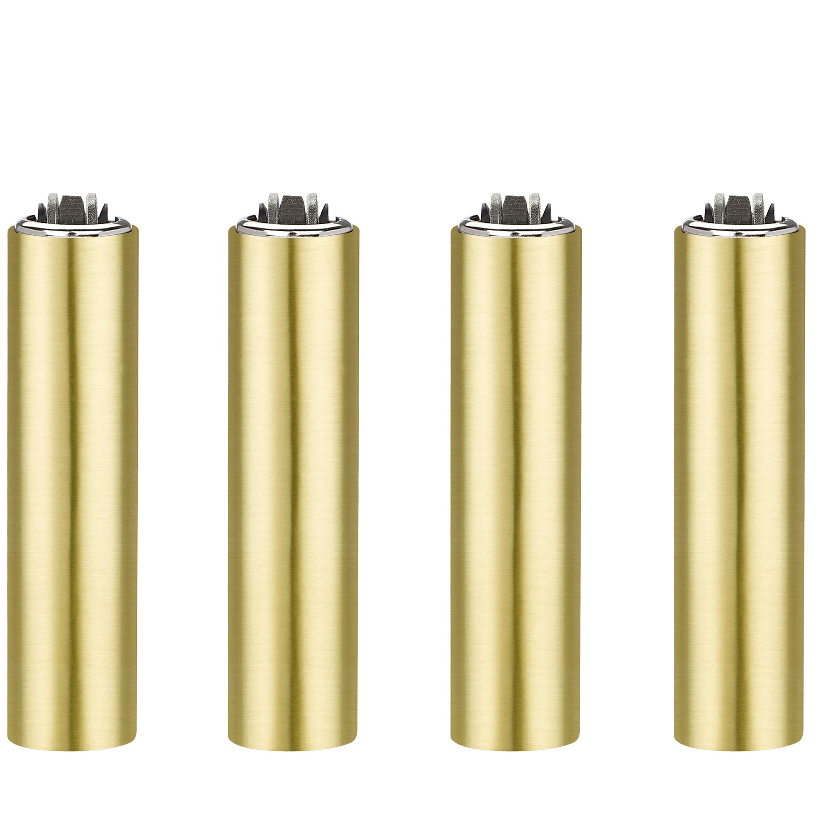 Clipper Lighter Micro Metal Cover Gold FCP0T085UKH 30 Pack