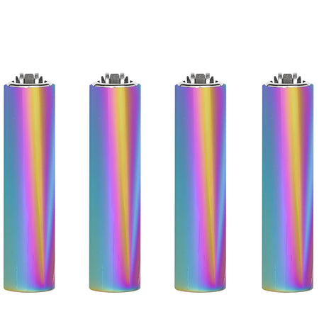 Clipper Lighter Micro Metal Cover Icy FCP0T100UKH 30 Pack